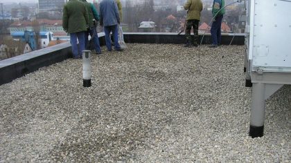 EPDM FÓLIE BALASTOVANÝ SYSTÉM